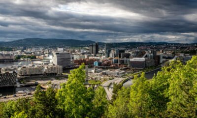 Green oslo city view
