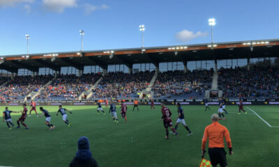 A football match at Viking Stadion in Stavanger