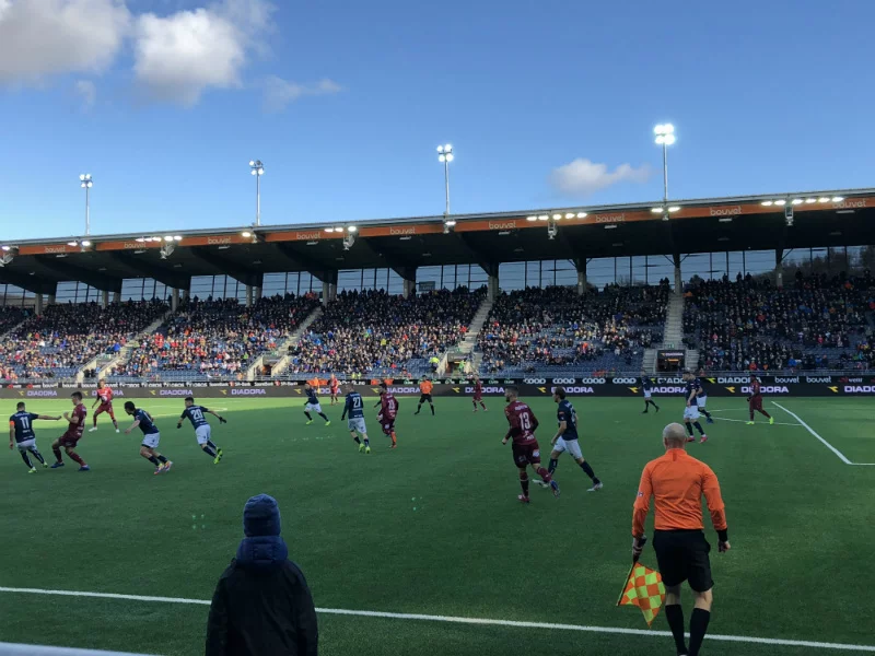 Viking Stadium match