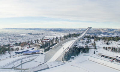 Oslo's Holmenkollen in the winter