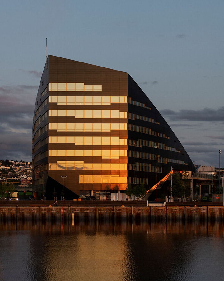 Norway's biggest energy-positive building