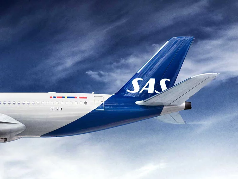 Subtle new SAS livery