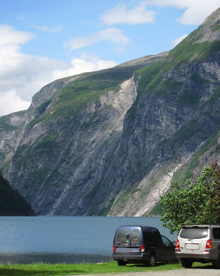 The Tafjord landslide scar