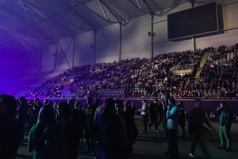 The interior of Oslo's Telenor Arena