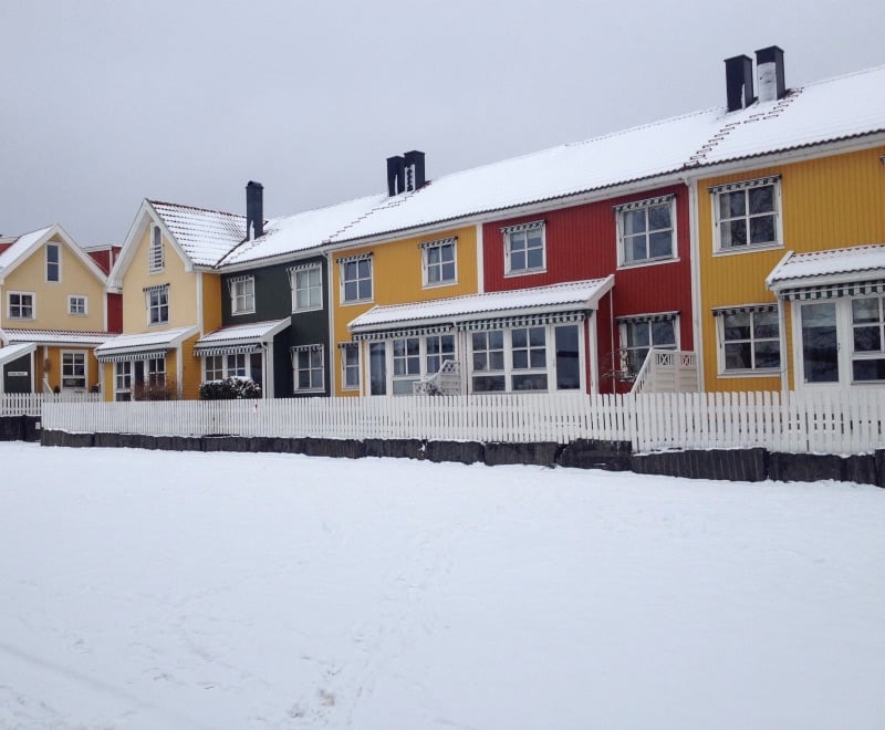 A snowy day in Oslo