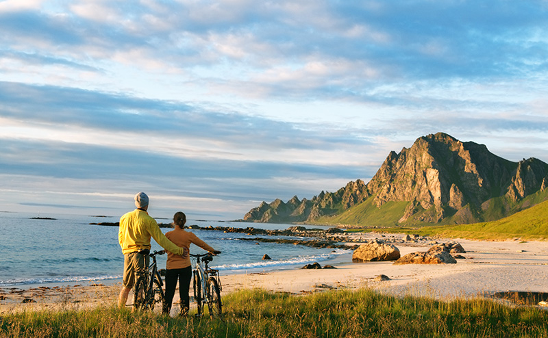 Bleik Beach on Andøya in Norway