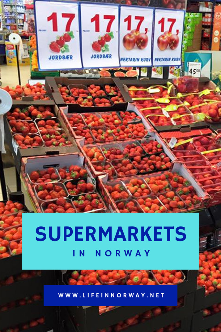 Supermarkets in Norway: Norwegian Grocery store tips for your weekly shop.