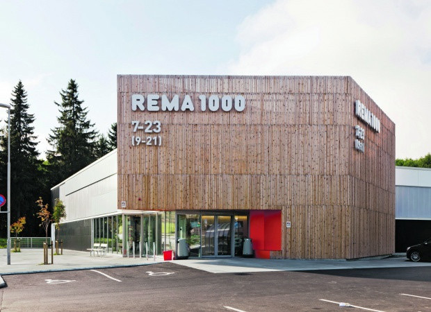 Rema 1000 supermarket in Norway