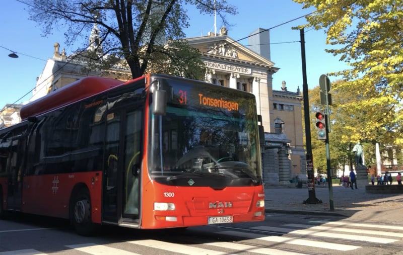 Transport, bus in Oslo