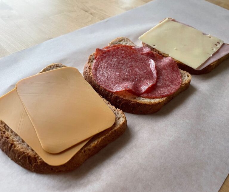 A selection of sandwich toppings in Norway. Photo: David Nikel.