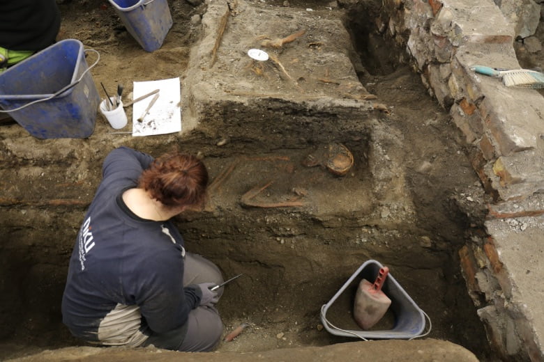 NIKU archaeologists working in Trondheim