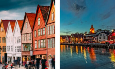 Bergen and Stavanger in Norway