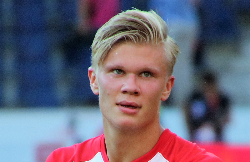 Where was Erling Haaland born and why does he not play for England?