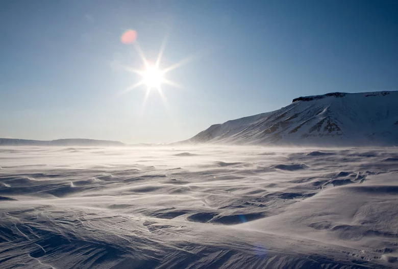 Glacier landscape of Norway