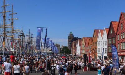 Bergen Tall Ship Races event in Norway