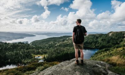 Viewpoint from a hike in Oslo, Norway