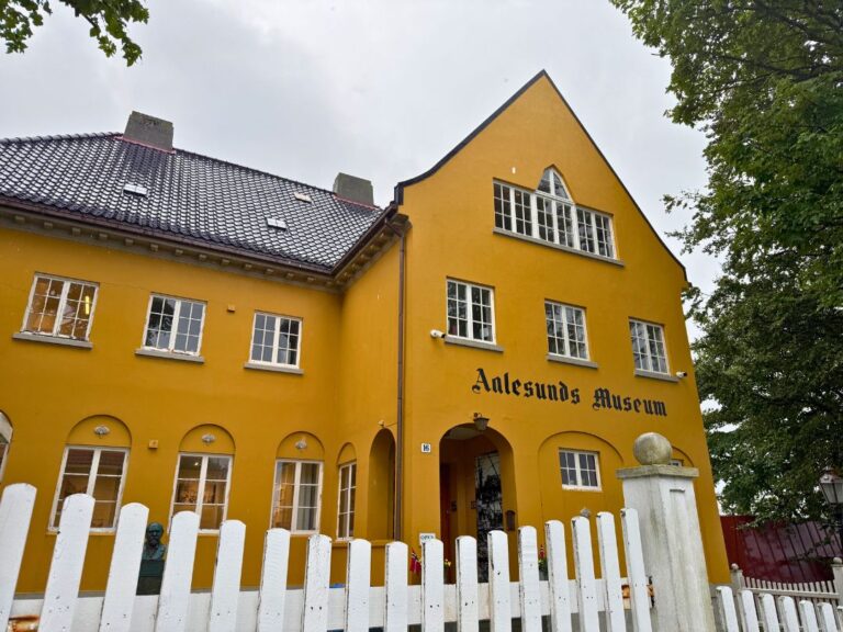 Exterior of Aalesunds Museum. Photo: David Nikel.