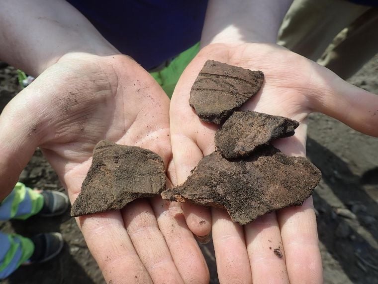 Roman Iron Age pottery pieces discovered in Norway
