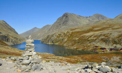 Hiking in Rondane National Park in central Norway