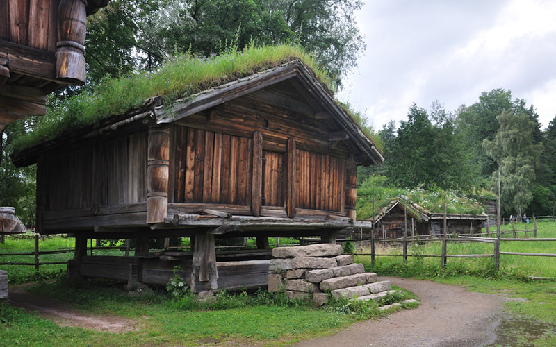 Telemark farm in Norway