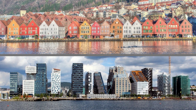 Old and New Architecture in Norway