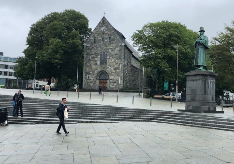 Stavanger Cathedral west side