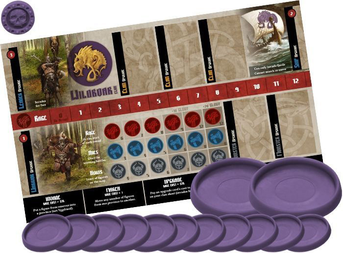 Lofoten Board Game Viking Themed Strategy Game