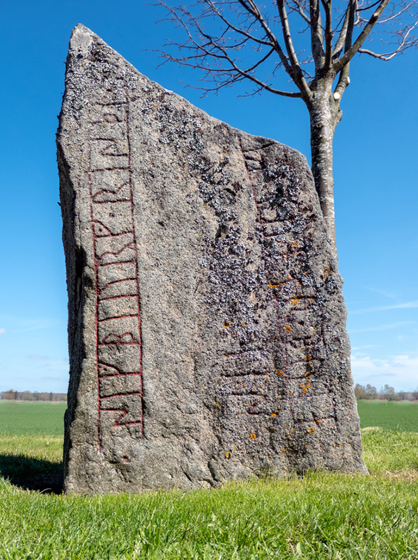 A famous Scandinavian runestone