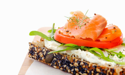 Norwegian open sandwich with pålegg