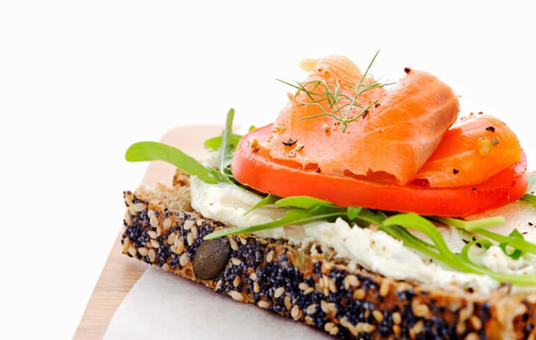 Norwegian open sandwich with pålegg