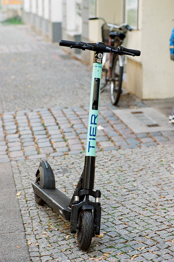 Tier electric scooter in Scandinavia