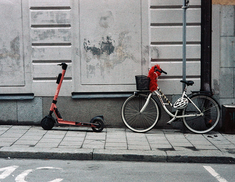 Voi electric scooter in Scandinavia