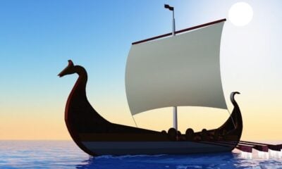 A viking trading vessel was an important part of the Viking economy