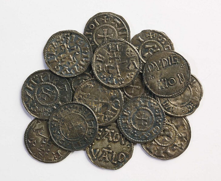 Coins from the Cuerdale hoard