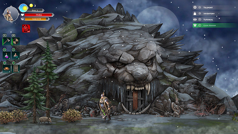 A screenshot of the game Niffelheim