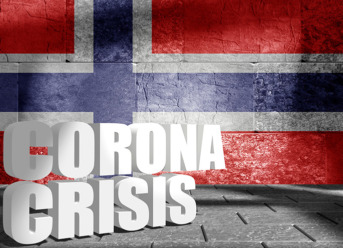 Norway coronavirus crisis graphic