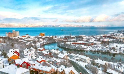 Trondheim winter panorama