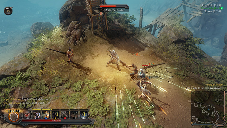 A screenshot of Vikings: Wolves of Midgard