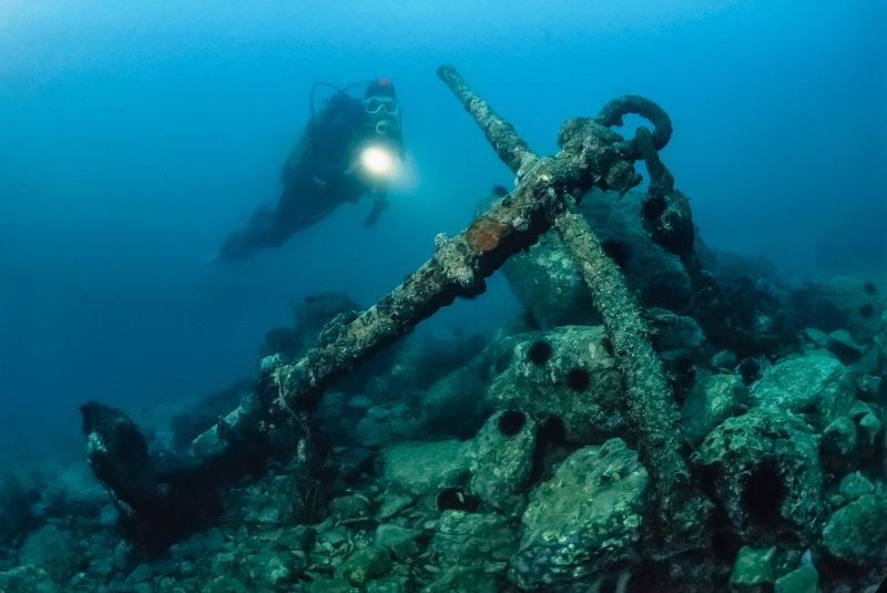 Wreck diving in Norway