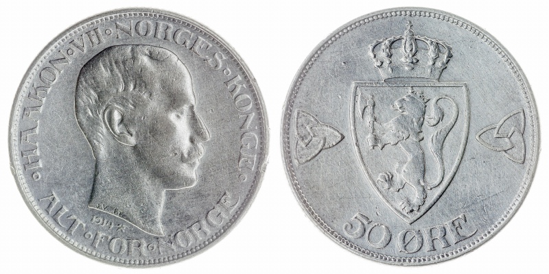 50-øre coins