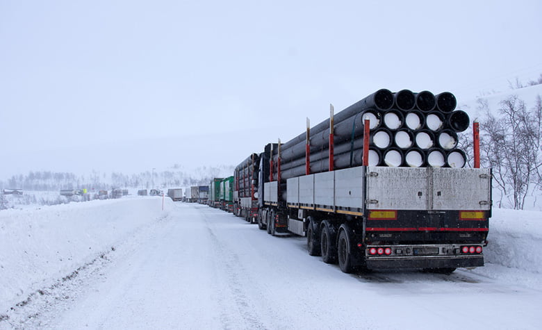 Norway-Britain trade deal truck