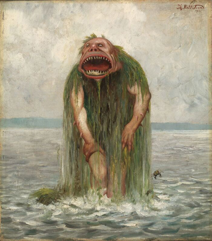 Vasstrollet, the sea monster