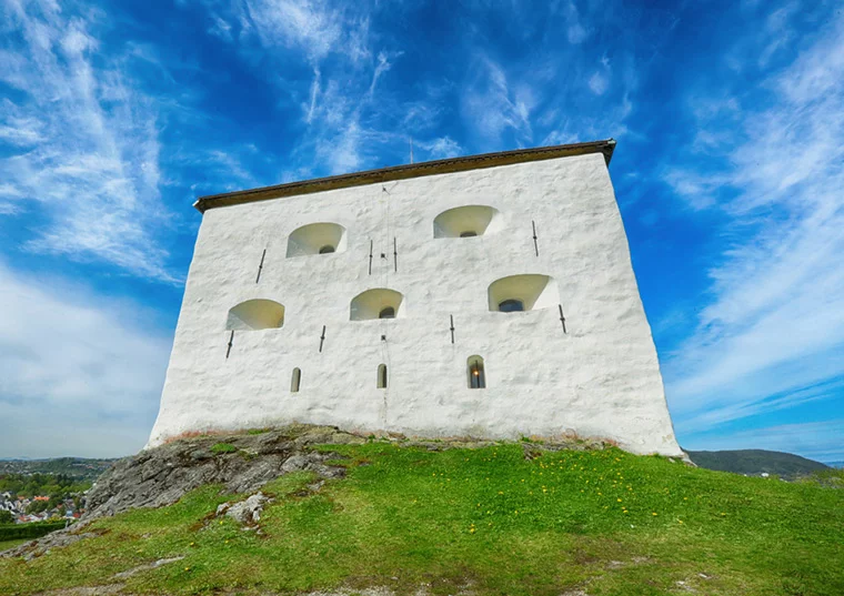Kristiansten Fortress in Trondheim