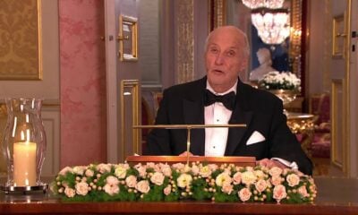 The King of Norway giving his New Year’s Eve address to the nation
