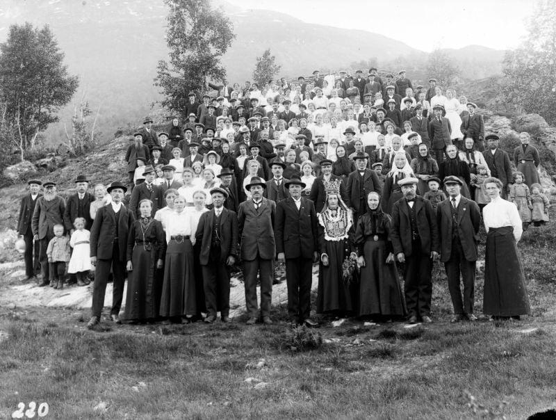 A Norwegian group photograph from the 1900s