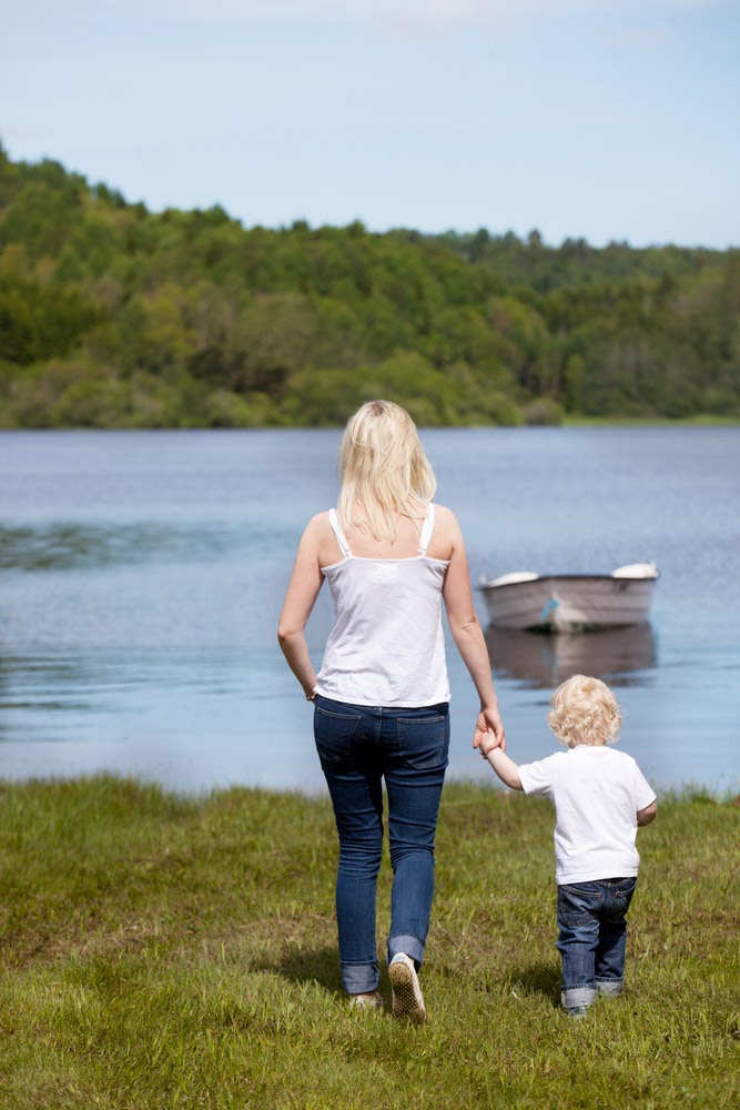 norwegian mother and child