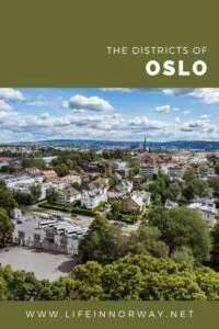 The Districts of Oslo, Norway
