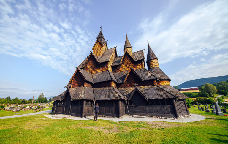 Heddal stave church in Norway