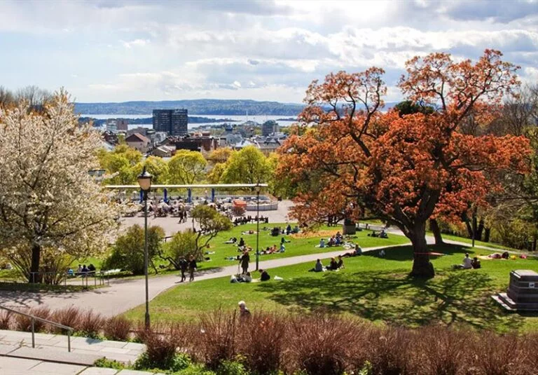 St. Hanshaugen Park in Oslo, Norway