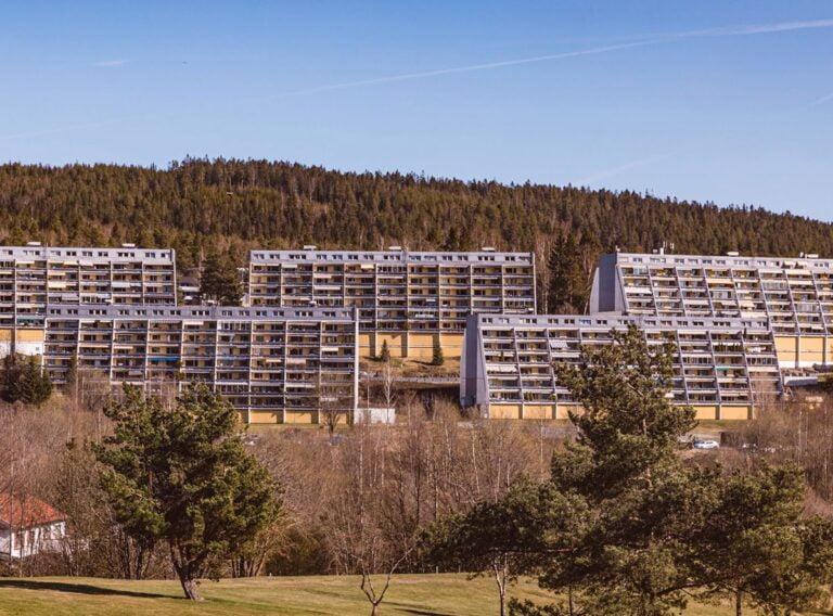 Apartment blocks in Stovner, Oslo